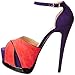 Luichiny Women's Night Glow Platform Sandal