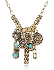 Lucky Brand Charm Pendant Necklace, 27"