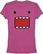 Domo Face Raspberry Pink Junior's T-shirt