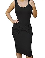 Sexy Sleeveless Cotton/Wool Bandage Dress/Bodycon Dress/Evening Dress/Party Dress/Midi Dress 