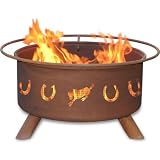 Patina Products F105,  30 Inch Horseshoes Fire Pit ~ Patina