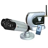 Wireless Color Camera Security System with Receiver 2.4 GHz Part # CW5700 By Clover Electronics