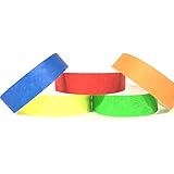Variety Pack of 500 Tyvek Wristbands