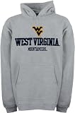 West Virginia Mountaineers Youth Grey Tackle Twill Hooded Sweatshirt