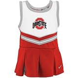 Nike Ohio State Buckeyes Girls Toddler Cheerleader Set 4T