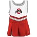 Nike Ohio State Buckeyes Juvenile Scarlet Cheer Dress & Bloomers