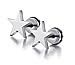 Aegean Jewelry Titanium Lady's Charming Stud Earring with a Gift Box and a FREE Small Gift