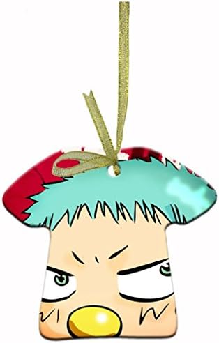 Fry Arten - Free Beelzebub Background Custom Porcelain Gift Family Christmas Tree Ornament