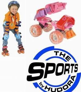 Hudora 22005 - Rollschuh Girlie Größe 21-33