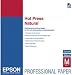 Epson Fine Art Hot Press Natural - Two-sided smooth matte cotton rag paper - 17 mil - 17 in x 22 in - 330 g/m2 - 25 sheet(s)