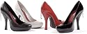 Penthouse Shoes Women's PH423-BARDOT 4.5" Plain Pump With 3/4" Concealed Platform