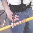 Optional Belt Support for Telescoping Spray Wand