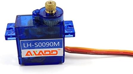 AXADD LH-S0090M Micro Servo Metal Gear 360 Degree Rotation Robot Servo Hobby Motor Onroad Plane Offroad Heli Robot Helicopters