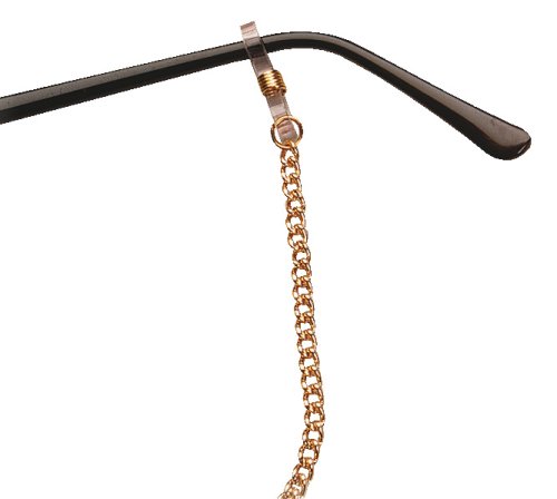 HealthPersonalCare: Apex Glasses Fashion Chain, Gold Pack of 2