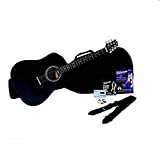 Silvertone SD10 Acoustic Guitar Package, Black