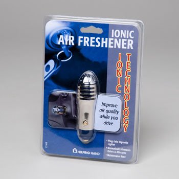 Ionic Air Freshener Plugs Into Cigarette Lighter