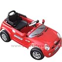 Mini Cooper Kids Ride on Electric Battery Powered Toy Car with Parental Remote Control - Red