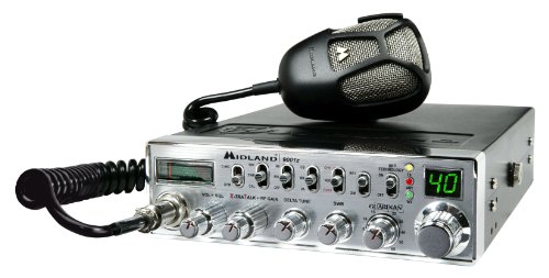 Midland Consumer Radio 9001z 40 Channel CB with Guardian Alarm, NOAA Weather and XR Noise Reduction Technology
