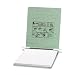 ACCO Pressboard Hanging Data Binder, 9.5 x 11 Inches Unburst Sheets, Light Green (54115)