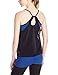 Gaiam Women's Petal Mesh Tank with Bra