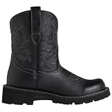 Ariat Ladies 'FatBaby' Boots - Black by Ariat
