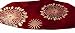 Tag Sparkling Jewels Printed Sateen Christmas Tree Skirt with Sequins, 52