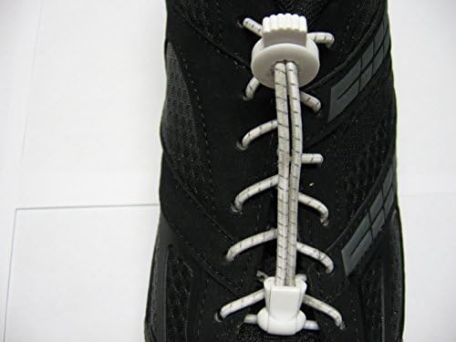 White No Tie Shoelaces