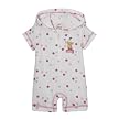 Classic Pooh Infant Girls Romper- Pink Dots
