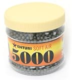 Air Venturi 6mm plastic airsoft BBs, 0.12g, 5000 rds, grey
