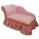 Product details for Princess Child-size Chaise - Pink, by Fantasy Furniture