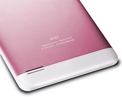 Aoson Tablet PC 7 Inches IPS Touch Screen MT8392 Octa-core Chips CPU 8.0M Camera 16GB Storage Wifi Bluetooth Pink M76T