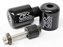 SUZUKI GSXR 600 750 1000 ENGRAVED BAR ENDS FRAME SLIDERS