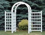 Arbor: Grand Colonial with Wings PVC