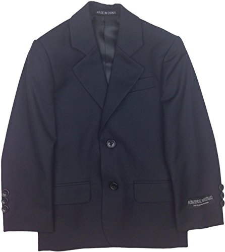 Armando MartilloBoys Solid Blazer Jacket (Slim, Regular & Husky Fit)
