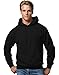Hanes Men's Fleece Full Cut Hood Pullover Hoodie, BLACK, XX-Large
