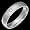 Alexa - Exquisite White Gold Ring Wedding Band - Comfort Fit
