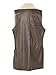 ZANZEA Womens Faux Fur Vest Cream Waistcoat Long Gilet Jacket Outerwear