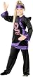 Purple Dragon Girl Ninja Costume - Child Large