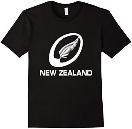 Men's NEW ZEALAND RUGBY ALL BLACKS T-Shirt Rugby Union T-Shirt Large Black