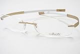 SILHOUETTE Dimension Eyeglasses Gold 6051 Chassis 7602 Optical Frame