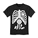 TeeStars - Children Skeleton Candy Rib-cage X-Ray Halloween Funny Kids T-Shirt
