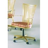 Johnston Casuals 2415ST Paralline Contemporary Castered Dining Chair