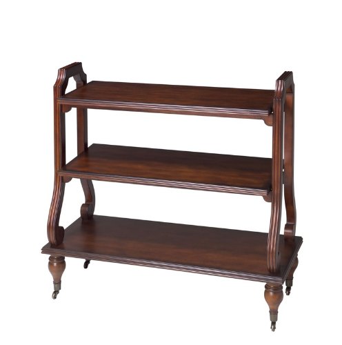 Butler Desert Console Traditional Rustic Mahogany