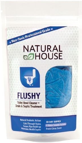 Natural House Flushy - 4 Water Soluble Packets by Natural House