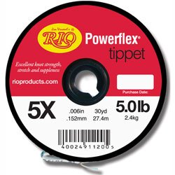 Rio Powerflex Tippet Standard Spool 30yd