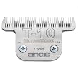 Andis Carbon-Infused Steel UltraEdge Dog Clipper Blade, Size T-10, 1/16-Inch Cut Length