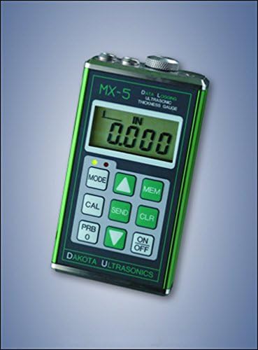 MX-5 Advanced Wall Thickness Gauges, Complete Kit, Range 0.025 - 19.99 " / 0.63 - 199.99 mm