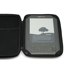 Royal Blue Portfolio e-reader Cover for Amazon Kindle Wireless Reading Device, Wi-Fi, 6" Display, Keyboard (Wifi Only , Wifi + 3G) + Live * Laugh * Love Vangoddy Wrist Band!!!