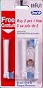 Oral B Precision Clean 3 pack brush head refill