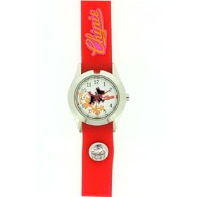 Chipie - 40434 - Montre Enfant - Quartz Analogique - Cadran Blanc - Bracelet Plastique Rouge